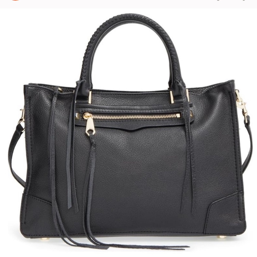 Rebecca Minkoff Regan Leather Satchel, great condition, incl. tags, bag, strap